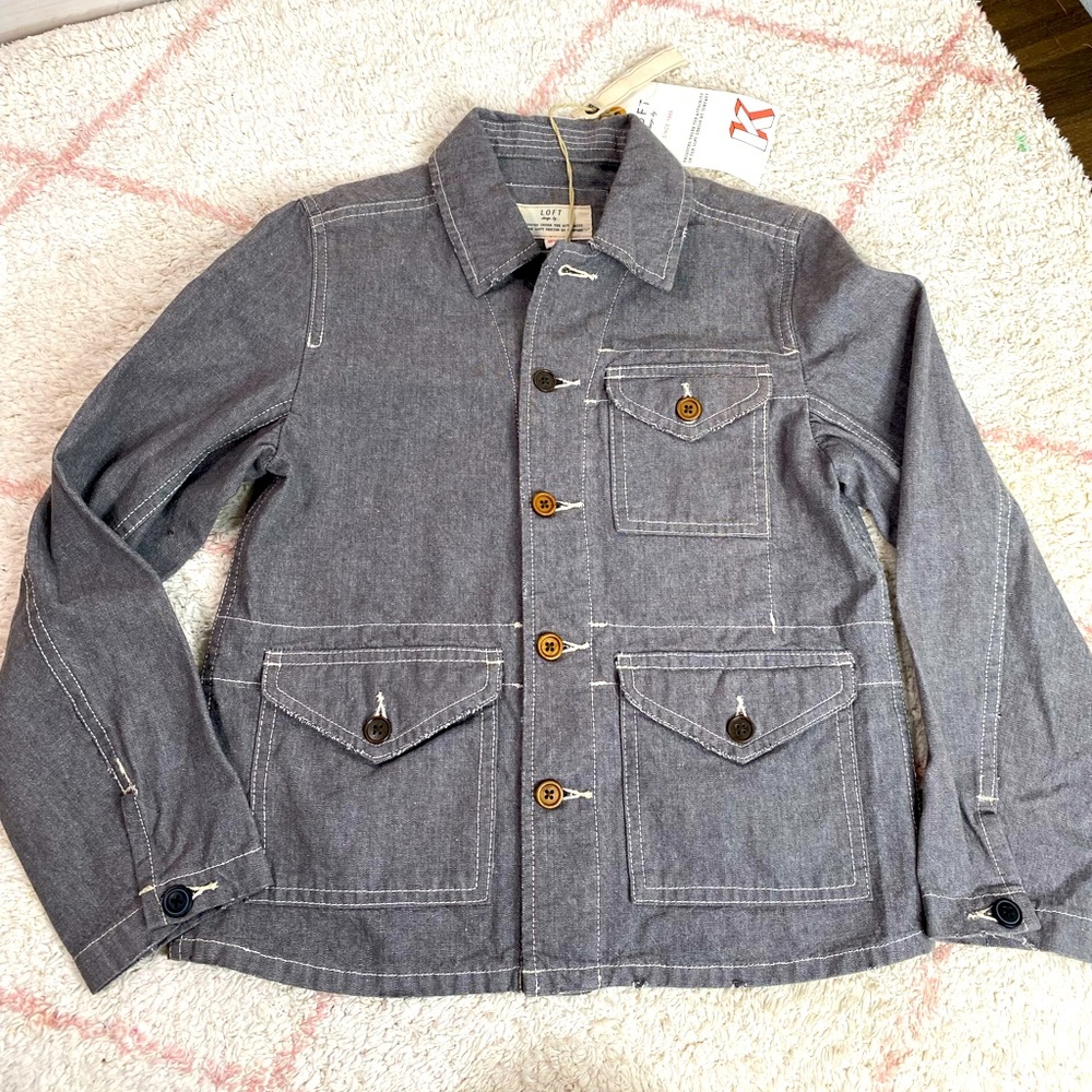 Loft design by boys utility jacket size 8